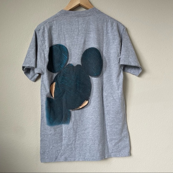 Disney Mickey Medium Gray Shirt - Picture 2 of 3